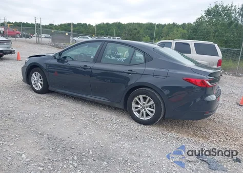 2025 Toyota Camry Le из США, поврежденный, VIN 4T1DAACK6SU594165